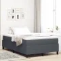 Cama Box Spring Gris Oscuro Doble Pequeño de Tela de Pana | Foro24.es | Tu tienda online para hogar, jardín y más Foro24.es