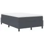 Cama Box Spring Gris Oscuro Doble Pequeño de Tela de Pana | Foro24.es | Tu tienda online para hogar, jardín y más Foro24.es