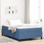 Cama Box Spring Azul Doble Pequeña Tela de Pana | Foro24.es | Tu tienda online para hogar, jardín y más Foro24.es