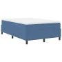 Cama Box Spring Azul Doble Pequeña Tela de Pana | Foro24.es | Tu tienda online para hogar, jardín y más Foro24.es