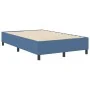 Cama Box Spring Azul Doble Pequeña Tela de Pana | Foro24.es | Tu tienda online para hogar, jardín y más Foro24.es