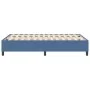 Cama Box Spring Azul Doble Pequeña Tela de Pana | Foro24.es | Tu tienda online para hogar, jardín y más Foro24.es