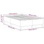 Cama Box Spring Azul Doble Pequeña Tela de Pana | Foro24.es | Tu tienda online para hogar, jardín y más Foro24.es