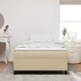 Cama Box Spring Verde Claro Gris Doble Pequeña de Tela de Corduroy | Foro24.es | Tu tienda online para hogar, jardín y más Foro24.es