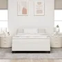 Cama Box Spring Crema 140x200 cm Tela de Corduroy | Foro24.es | Tu tienda online para hogar, jardín y más Foro24.es