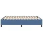 Cama con base de resortes Azul 140x200 cm Tela de pana | Foro24.es | Tu tienda online para hogar, jardín y más Foro24.es