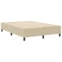 Cama Box Spring Verde Claro Gris 140x200 cm Tela de Pana | Foro24.es | Tu tienda online para hogar, jardín y más Foro24.es