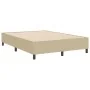 Cama Box Spring Verde Claro Gris 140x200 cm Tela de Pana | Foro24.es | Tu tienda online para hogar, jardín y más Foro24.es