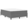 Cama Box Spring Gris Claro 140x200 cm Tela de Corduroy | Foro24.es | Tu tienda online para hogar, jardín y más Foro24.es