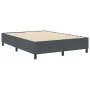 Cama con somier Tapizado Gris Oscuro 160x200 cm de Tela de Corduroy de , Camas y somieres - Ref: Foro24-3337418, Precio: 133,...
