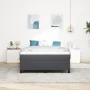 Cama con somier Tapizado Gris Oscuro 160x200 cm de Tela de Corduroy de , Camas y somieres - Ref: Foro24-3337418, Precio: 133,...