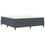 Cama Box Spring Gris Oscuro Super King de Tela de Corduroy | Foro24.es | Tu tienda online para hogar, jardín y más Foro24.es