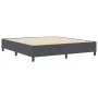 Cama Box Spring Gris Oscuro Super King de Tela de Corduroy | Foro24.es | Tu tienda online para hogar, jardín y más Foro24.es