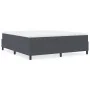 Cama Box Spring Gris Oscuro Super King de Tela de Corduroy | Foro24.es | Tu tienda online para hogar, jardín y más Foro24.es