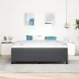 Cama Box Spring Gris Oscuro Super King de Tela de Corduroy | Foro24.es | Tu tienda online para hogar, jardín y más Foro24.es