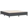 Cama Box Spring Gris Oscuro Super King de Tela de Corduroy | Foro24.es | Tu tienda online para hogar, jardín y más Foro24.es