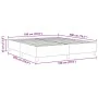 Cama Box Spring Azul Super King Tela de Pana | Foro24.es | Tu tienda online para hogar, jardín y más Foro24.es