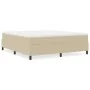 Cama Box Spring Verde Claro Gris Super King Tela de Pana de , Camas y somieres - Ref: Foro24-3337426, Precio: 140,03 €, Descu...