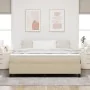 Cama Box Spring Verde Claro Gris Super King Tela de Pana de , Camas y somieres - Ref: Foro24-3337426, Precio: 140,03 €, Descu...