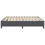Cama Box Spring Gris Oscuro 200x200 cm Tela de Pana | Foro24.es | Tu tienda online para hogar, jardín y más Foro24.es