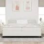 Cama de muelles Crema 200x200 cm Tela pana von , Betten und Lattenroste - Ref: Foro24-3337429, Preis: 150,33 €, Rabatt: %