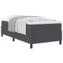 Cama con Somier con Colchón Gris Oscuro 90x200 cm Tela de Pana | Foro24.es | Tu tienda online para hogar, jardín y más Foro24.es