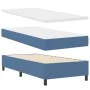 Cama Box Spring con Colchón Azul 90x200 cm Tela de Corduroy | Foro24.es | Tu tienda online para hogar, jardín y más Foro24.es