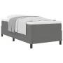 Cama Tipo Box Spring con Colchón Gris Claro 100x200 cm Tela de Corduroy | Foro24.es | Tu tienda online para hogar, jardín y más Foro24.es