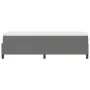 Cama Tipo Box Spring con Colchón Gris Claro 100x200 cm Tela de Corduroy | Foro24.es | Tu tienda online para hogar, jardín y más Foro24.es