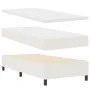 Cama Box Spring con Colchón Color Crema 100x200 cm Tela Corduroy by , Beds and slatted bases - Ref: Foro24-3337449, Price: 26...