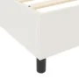 Cama Box Spring con Colchón Color Crema 100x200 cm Tela Corduroy by , Beds and slatted bases - Ref: Foro24-3337449, Price: 26...