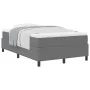 Cama con Somier con Colchón Gris Claro 120x200 cm Tela de Pana | Foro24.es | Tu tienda online para hogar, jardín y más Foro24.es