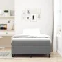 Cama con Somier con Colchón Gris Claro 120x200 cm Tela de Pana | Foro24.es | Tu tienda online para hogar, jardín y más Foro24.es