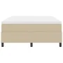 Cama con somier con colchón gris claro 140x200 cm Terciopelo by , Beds and slatted bases - Ref: Foro24-3337471, Price: 370,65...