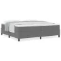 Cama con Base de Muelles de Gris 200x200 cm Tela de Sarga | Foro24.es | Tu tienda online para hogar, jardín y más Foro24.es