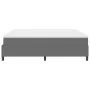 Cama con Base de Muelles de Gris 200x200 cm Tela de Sarga | Foro24.es | Tu tienda online para hogar, jardín y más Foro24.es