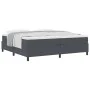 Cama con Somier y Colchón Gris Oscuro 200x200 cm Tela de Corduroy | Foro24.es | Tu tienda online para hogar, jardín y más Foro24.es