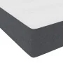 Cama con Somier y Colchón Gris Oscuro 200x200 cm Tela de Corduroy | Foro24.es | Tu tienda online para hogar, jardín y más Foro24.es