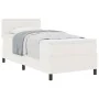 Cama con base de resortes con colchón crema 90x200 cm tela de pana | Foro24.es | Tu tienda online para hogar, jardín y más Foro24.es
