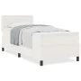Cama con base de resortes con colchón crema 90x200 cm tela de pana | Foro24.es | Tu tienda online para hogar, jardín y más Foro24.es