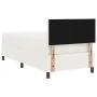 Cama con base de resortes con colchón crema 90x200 cm tela de pana | Foro24.es | Tu tienda online para hogar, jardín y más Foro24.es