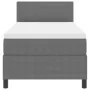 Cama Box Spring con Colchón Gris 100x200 cm Tela de Pana | Foro24.es | Tu tienda online para hogar, jardín y más Foro24.es