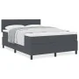 Cama con Base con Colchón Gris Oscuro 140x200 cm Tela de Pana | Foro24.es | Tu tienda online para hogar, jardín y más Foro24.es