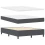 Cama con Base con Colchón Gris Oscuro 140x200 cm Tela de Pana | Foro24.es | Tu tienda online para hogar, jardín y más Foro24.es