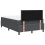 Cama con Box Spring con Colchón Gris Oscuro 120x200 cm Tela de Corduroy | Foro24.es | Tu tienda online para hogar, jardín y más Foro24.es