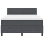 Cama con Base con Colchón Gris Oscuro 140x200 cm Tela de Pana | Foro24.es | Tu tienda online para hogar, jardín y más Foro24.es