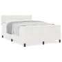 Cama con Box Spring y Colchón Crema 140x200 cm Tela de Corduroy de , Camas y somieres - Ref: Foro24-3337517, Precio: 434,16 €...