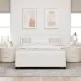 Cama con Box Spring y Colchón Crema 140x200 cm Tela de Corduroy de , Camas y somieres - Ref: Foro24-3337517, Precio: 434,16 €...