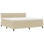 Cama con Base con Colchón Verde Claro Gris 200x200 cm Tela de Terciopelo | Foro24.es | Tu tienda online para hogar, jardín y más Foro24.es