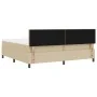 Cama con Base con Colchón Verde Claro Gris 200x200 cm Tela de Terciopelo | Foro24.es | Tu tienda online para hogar, jardín y más Foro24.es